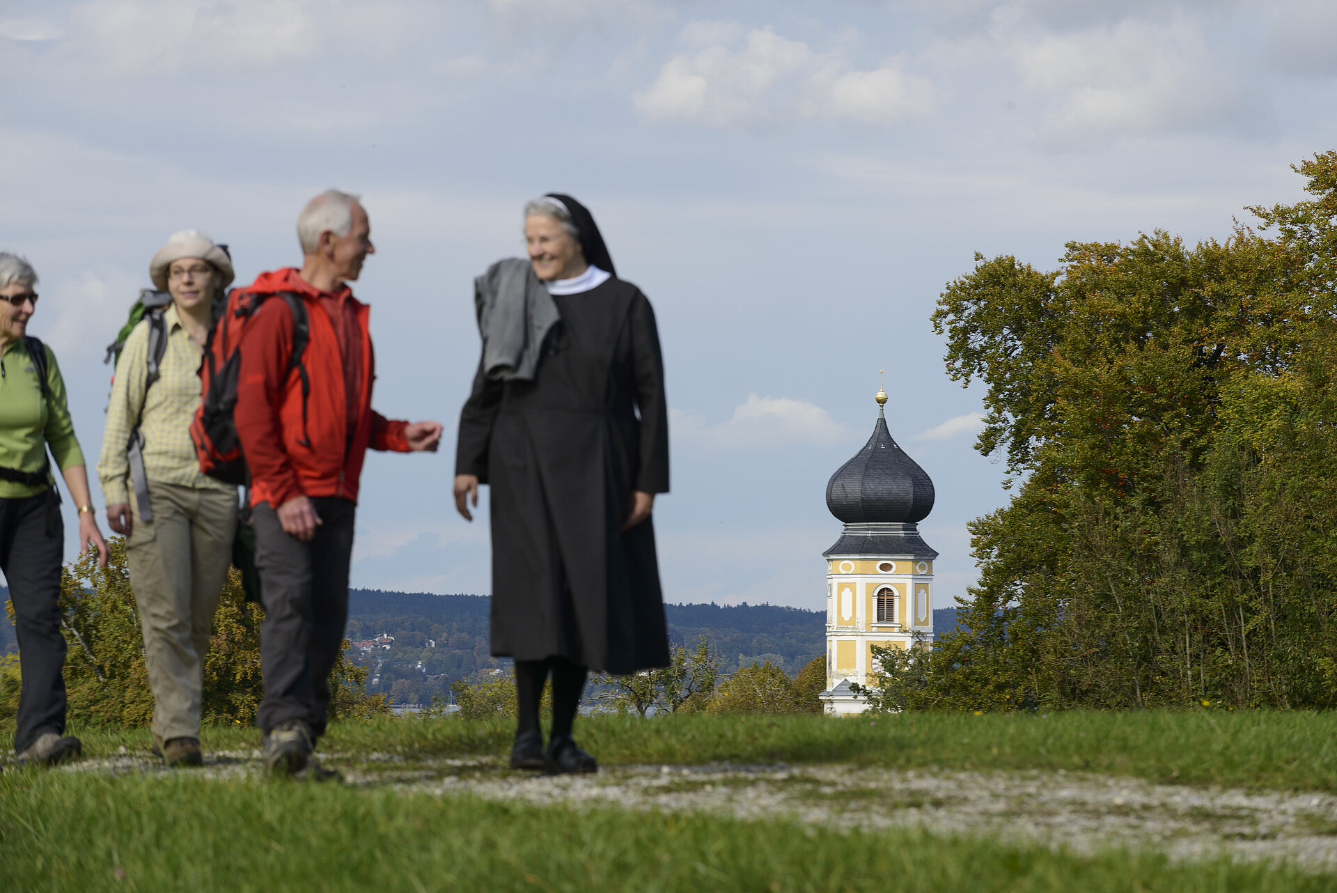 Wandern mit der Klosterschwester