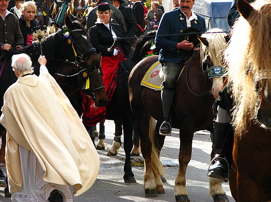 Leonhardiritt in Schongau