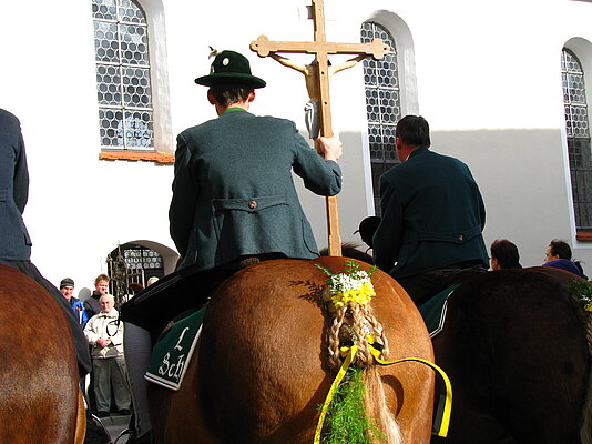 Leonhardiritt in Schongau