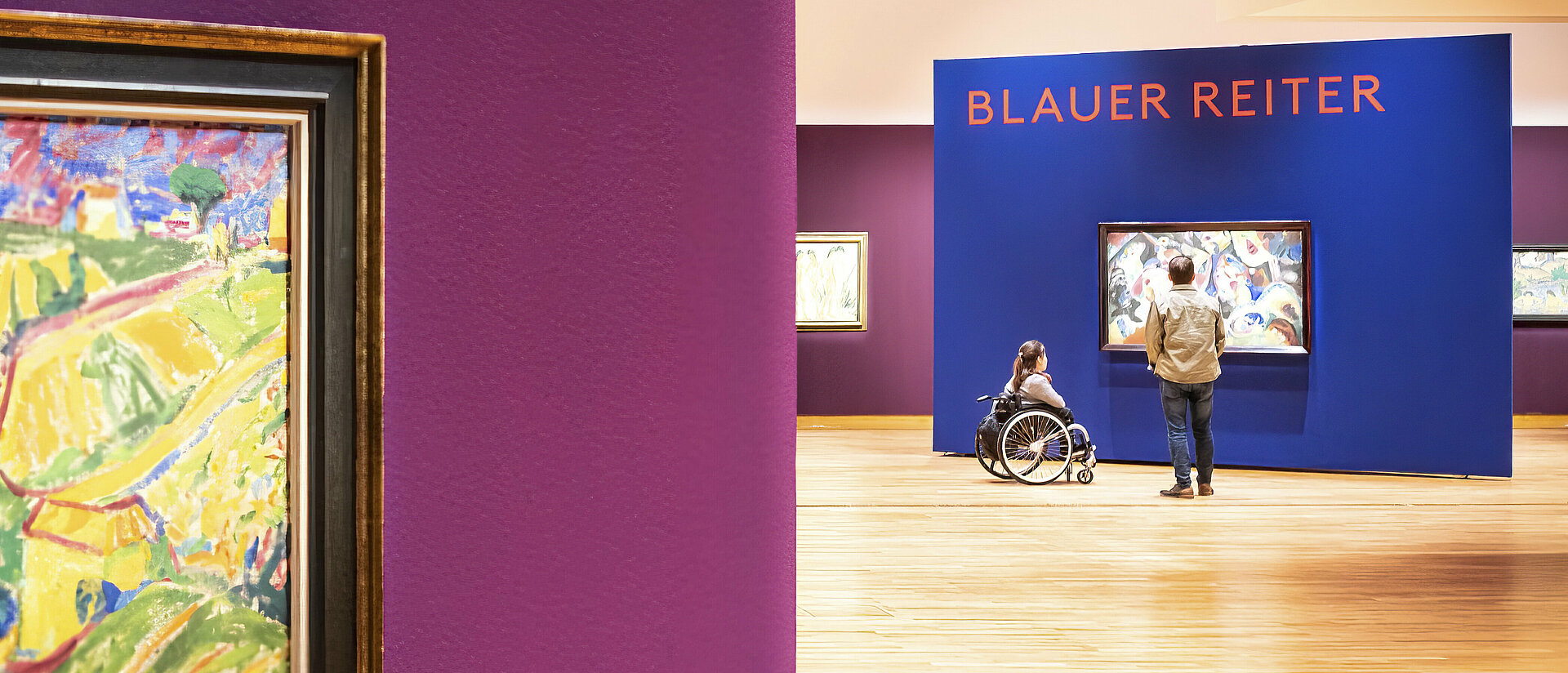 Das Buchheim Museum ist auch für Rollstuhlfahrer:innen bestens geeignet